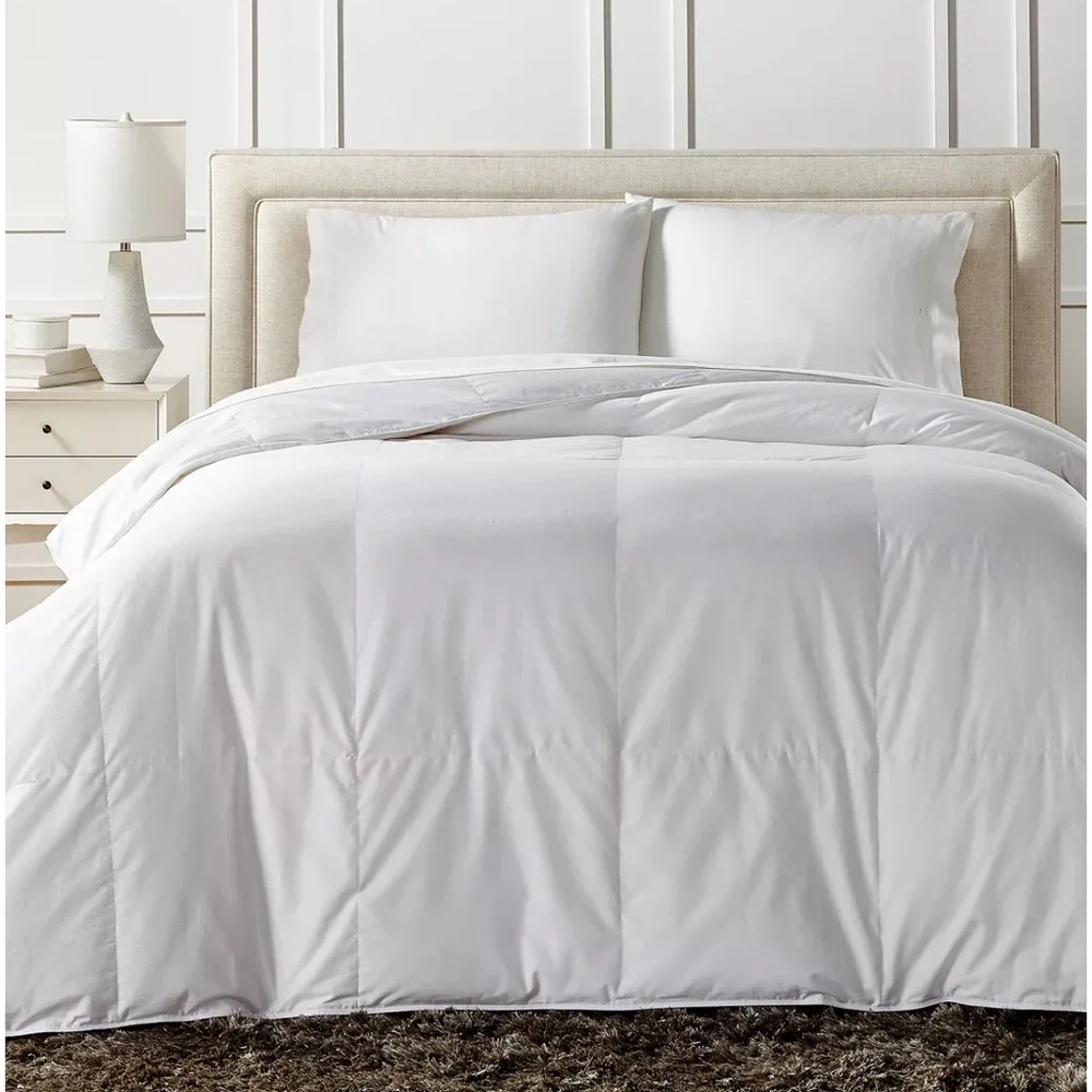 Charter Club White Down Lightweight Comforter Full/Queen White